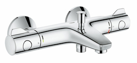 Смеситель термостатический для ванны Grohe Grohtherm 800 с регулируемым аэратором, хром (34576000) - фото, отзывы, цена