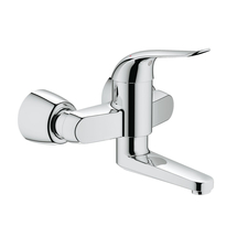 Смеситель для раковины Grohe Euroeco Special (вынос 214 мм, длина рычага 120 мм), хром (32771000) - фото, отзывы, цена