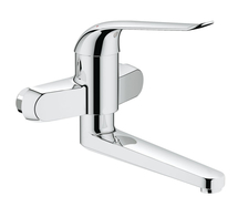 Смеситель для раковины Grohe Euroeco Special (вынос 222 мм, длина рычага 170 мм), хром (32772000) - фото, отзывы, цена