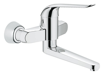 Смеситель для раковины Grohe Euroeco Special (вынос 257 мм, длина рычага 170 мм), хром (32773000) - фото, отзывы, цена