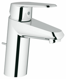 Смеситель для раковины Grohe Eurodisc Cosmopolitan с донным клапаном и низким изливом, хром (33190002) - фото, отзывы, цена