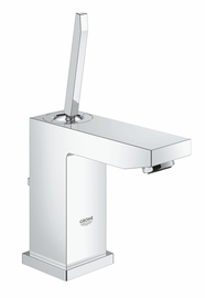 Смеситель для раковины Grohe Eurocube Joy с донным клапаном, низкий излив, хром (23654000) - фото, отзывы, цена