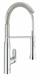 Смеситель для кухни Grohe K7 профессиональный (уменьшенный вариант), хром (31379000) - фото, отзывы, цена