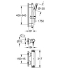 Термостатический смеситель для душа Grohe Grohtherm 2000 с душевым гарнитуром, хром (34281001) - фото, отзывы, цена