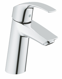 Смеситель для раковины Grohe Eurosmart , средний излив, гладкий корпус, с энергосберегающим картриджем (2339510E) - фото, отзывы, цена