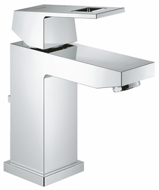 Смеситель для раковины Grohe Eurocube с донным клапаном и ограничением расхода воды, хром (2312700E) - фото, отзывы, цена