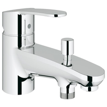 Смеситель Grohe Eurostyle Cosmopolitan на бортик ванны, хром (33614002) - фото, отзывы, цена