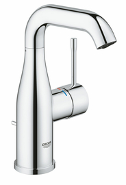 Смеситель для раковины Grohe Essence+ с донным клапаном и средним изливом, хром (23462001) - фото, отзывы, цена