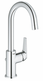 Смеситель для раковины Grohe BauFlow с донным клапаном, L-Size, хром (23753000) - фото, отзывы, цена