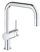 Смеситель для кухни Grohe Minta с выдвижным U-изливом, хром (32067000) - фото, отзывы, цена