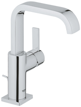 Смеситель для раковины Grohe Allure с донным клапаном, хром (32146000) - фото, отзывы, цена