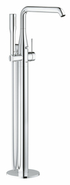 Смеситель для ванны Grohe Essence+ с душевым гарнитуром, напольный, хром (23491001) - фото, отзывы, цена