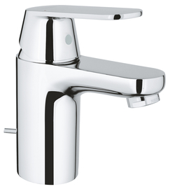 Смеситель для раковины Grohe Eurosmart Cosmopolitan с донным клапаном и ограничением расхода воды, хром (3282500E) - фото, отзывы, цена