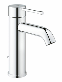 Смеситель для раковины Grohe Essence+ с низким изливом и донным клапаном, хром (23589001) - фото, отзывы, цена