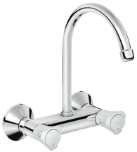 Смеситель для кухни Grohe Costa L, настенный с высоким изливом, хром (31191001) - фото, отзывы, цена