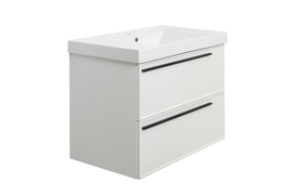 Тумба с раковиной La Fenice Elba Bianco TWIN белая 80 - фото, отзывы, цена