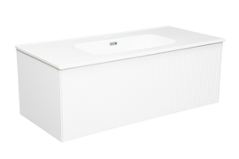 Тумба с раковиной La Fenice Terra Bianca белая 100 - фото, отзывы, цена