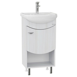 Тумба Onika Селена 45 с раковиной Оскольская керамика Дора 47, напольная, бодега - фото, отзывы, цена