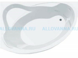 Акриловая ванна 1Marka Catania 150х105 левая - фото, отзывы, цена