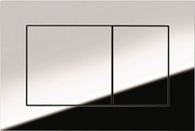 Панель смыва TECEnow с двумя клавишами, пластиковая, хром глянцевый, 9240401 - фото, отзывы, цена