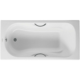 Ванна чугунная Azario SPLIT 150x75 с отверстиями под ручки - фото, отзывы, цена