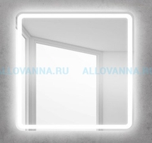 Зеркало BelBagno SPC-MAR-800-800-LED-BTN - фото, отзывы, цена