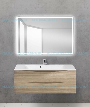 Зеркало BelBagno SPC-MAR-1200-800-LED-BTN - фото, отзывы, цена