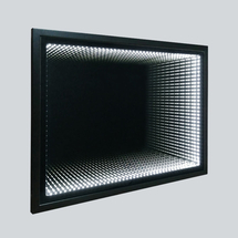 Зеркало Vincea LED 800 VLM-2M800MB, 800x600 c выключателем-датчиком на движение, черное - фото, отзывы, цена