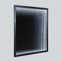 Зеркало Vincea LED VLM-2M600MB, 600x800 c сенсорным выключателем и диммером, черное - фото, отзывы, цена