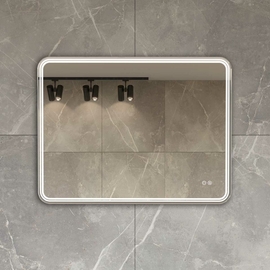 Зеркало Vincea LED VLM-3MA800-2 800х600 c сенсорным выключателем и диммером, антизапотевание - фото, отзывы, цена