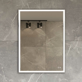 Зеркало Vincea LED VLM-3VN600-2 600х800 c сенсорным выключателем и диммером, антизапотевание - фото, отзывы, цена