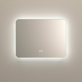 Зеркало Vincea LED VLM-3BE800-2 800х600 c сенсорным выключателем и диммером, антизапотевание - фото, отзывы, цена
