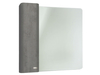 Зеркальный шкаф Bellezza Олимпия-60, серый (пленка ПВХ), левый - фото, отзывы, цена