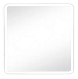 Зеркало Runo Руан 80х80 с подсветкой LED - фото, отзывы, цена