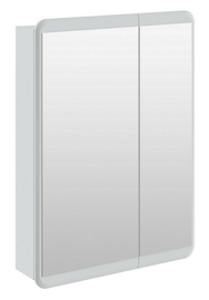 Зеркальный шкаф Runo Эрика 60, лиственница - фото, отзывы, цена