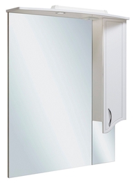 Зеркальный шкаф Runo Севилья 85 правый, белый - фото, отзывы, цена