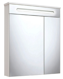 Зеркальный шкаф Runo Парма 60, белый - фото, отзывы, цена