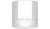 Шторка для ванны BAS Ирис, Империал, пластик Вотер, 150х145см, ШТ00028 - фото, отзывы, цена