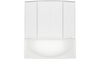 Шторка для ванны BAS Фиеста, пластик Вотер, 194х145см, ШТ00043 - фото, отзывы, цена