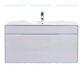 Тумба под раковину Roca Laks с раковиной литой мрамор в комплекте - фото, отзывы, цена