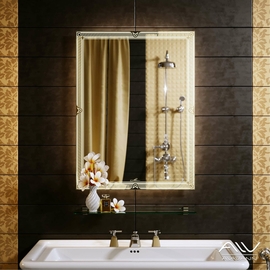 Зеркало Alavann Sonata 60 с подсветкой - фото, отзывы, цена