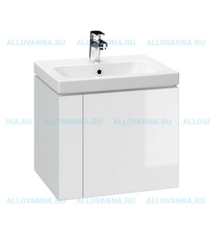 Тумба Cersanit COLOUR 50 и Умывальник COMO 50 белый - фото, отзывы, цена