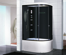 Душевая кабина Niagara NG-214-01LN 1200х800х2200, высокий поддон 48 см, стекло тонированное - фото, отзывы, цена
