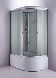 Душевая кабина Niagara NG-2310-14L 1200х800х2150, высокий поддон 45 см, стекло матовое - фото, отзывы, цена