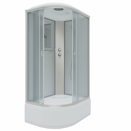Душевая кабина Niagara NG-2310-14R 1200х800х2150, высокий поддон 45 см, стекло матовое - фото, отзывы, цена