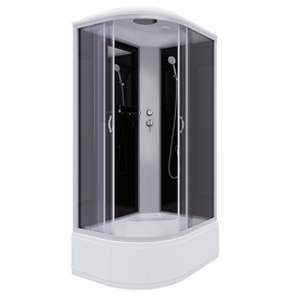 Душевая кабина Niagara NG-2510-14R 1200х800х2150, высокий поддон 45 см, стекло тонированное - фото, отзывы, цена
