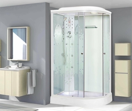 Душевая кабина Niagara NG-303-01LN 1200х800х2200, низкий поддон 16 см, стекло мозаика - фото, отзывы, цена