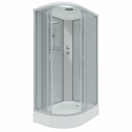 Душевая кабина Niagara NG-3312-14R 1200х800х2150, низкий поддон 13 см, стекло матовое - фото, отзывы, цена