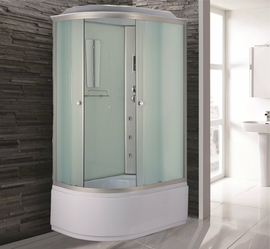 Душевая кабина Niagara NG-3320-14R 1200х800х2150, высокий поддон 45 см, стекло матовое - фото, отзывы, цена