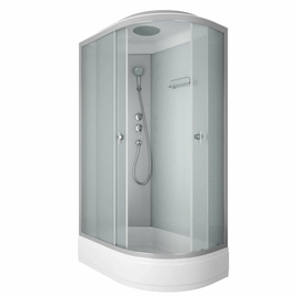 Душевая кабина Niagara NG-3324-14L 1200х800х2150, низкий поддон 26 см, стекло матовое - фото, отзывы, цена